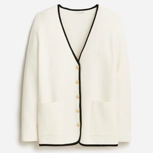 J.Crew Giselle Ivory V-neck sweater S - ASO Meghan Markle NWT